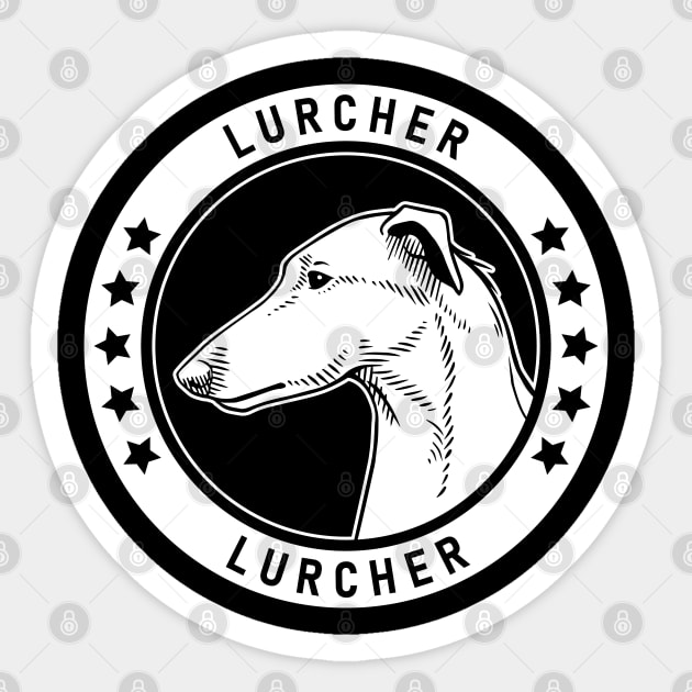 Lurcher Fan Gift Sticker by millersye